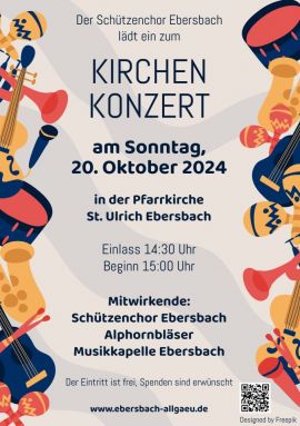 SVE | Schützenchor Kirchenkonzert | Design: Stefanie Kraus