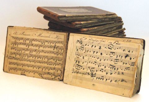 handgeschriebene Noten  aus dem Jahr 1896 | Foto: Jasmin Einsiedler