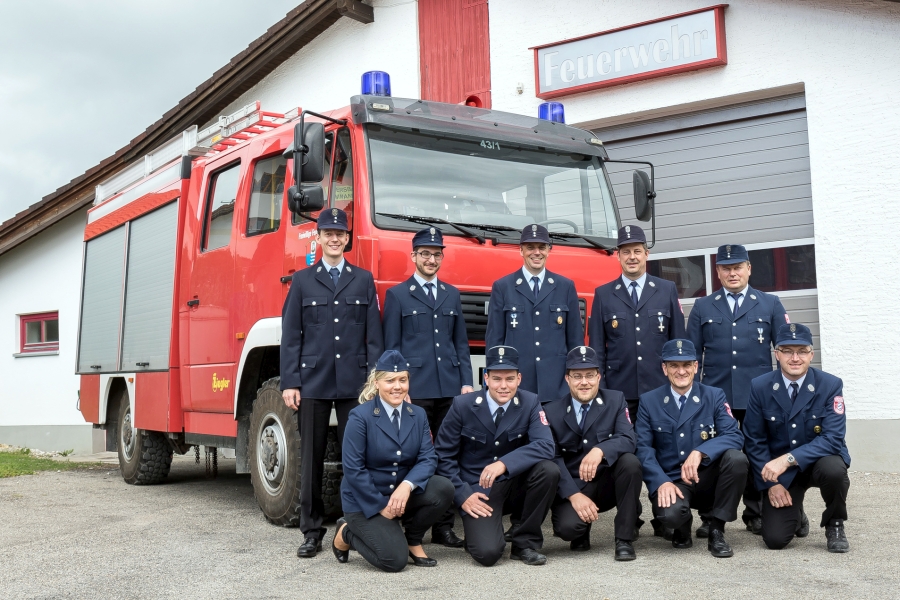 Feuerwehr Ebersbach Heißen Vorstand